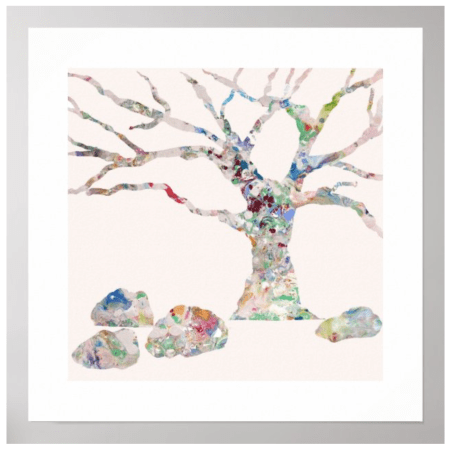 Friends in the Snow Archival Print