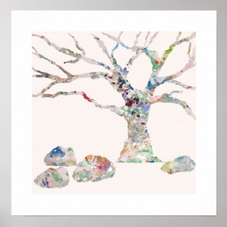 Friends in the Snow Archival Print