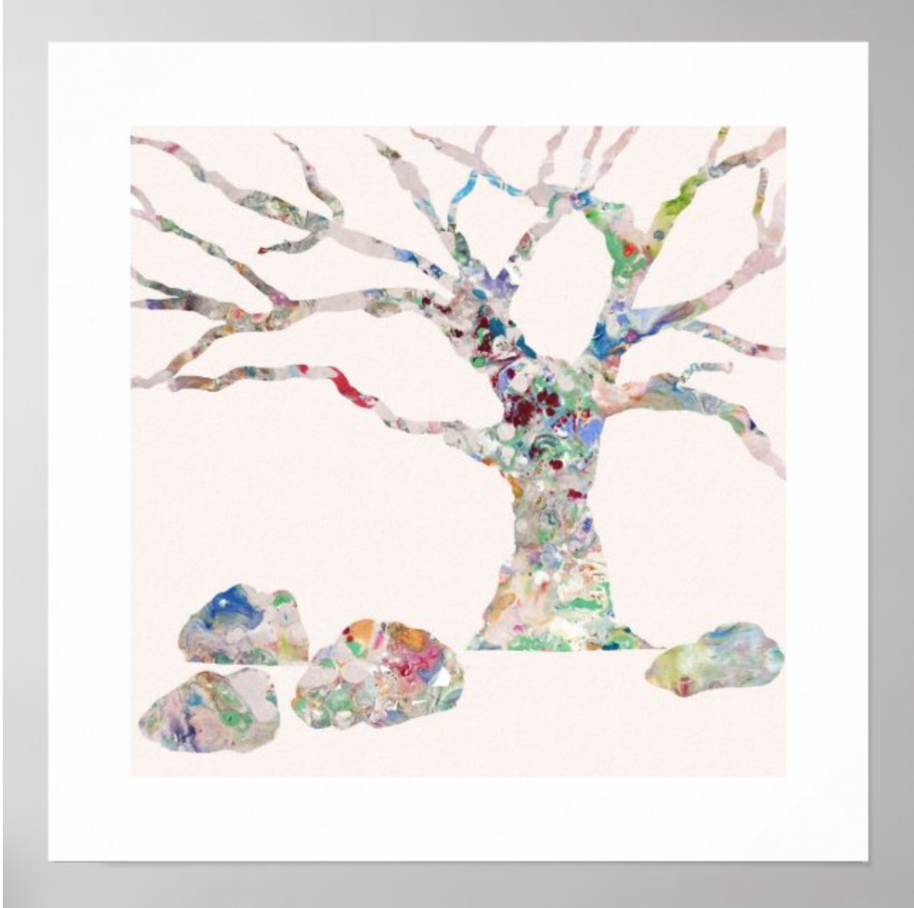 Friends in the Snow Archival Print