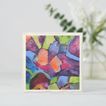 Susan's Mittens Note Card