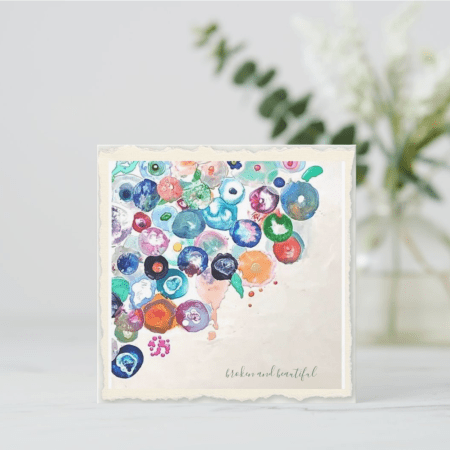 Tree of Tears Broken and Beautiful Note Card